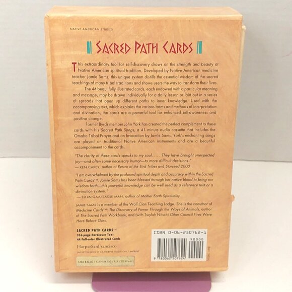 Sacred Path Cards and Workbook lot by Jamie Sams - Picture 3 of 9
